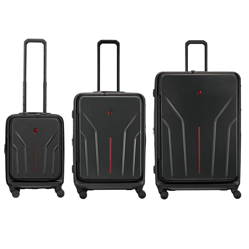 Набір валіз Wenger Amplix Hardside (S + M + L) Чорний