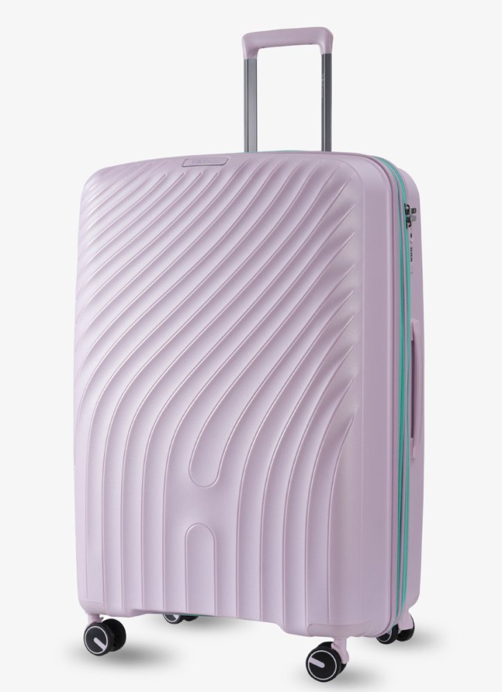 Большой чемодан V&amp;V Travel Urban – 100 / 110 л, 4 кг Розовый
