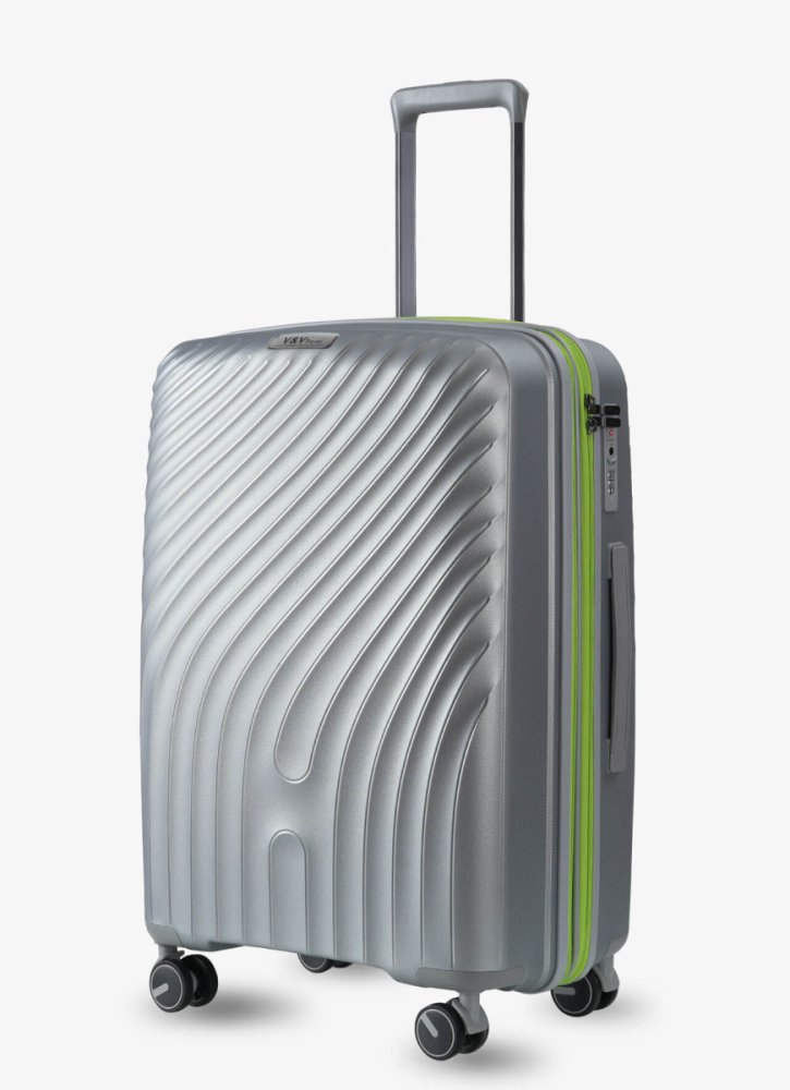 Средний чемодан V&amp;V Travel Urban – 72 / 80 л, 3,2 кг Серый