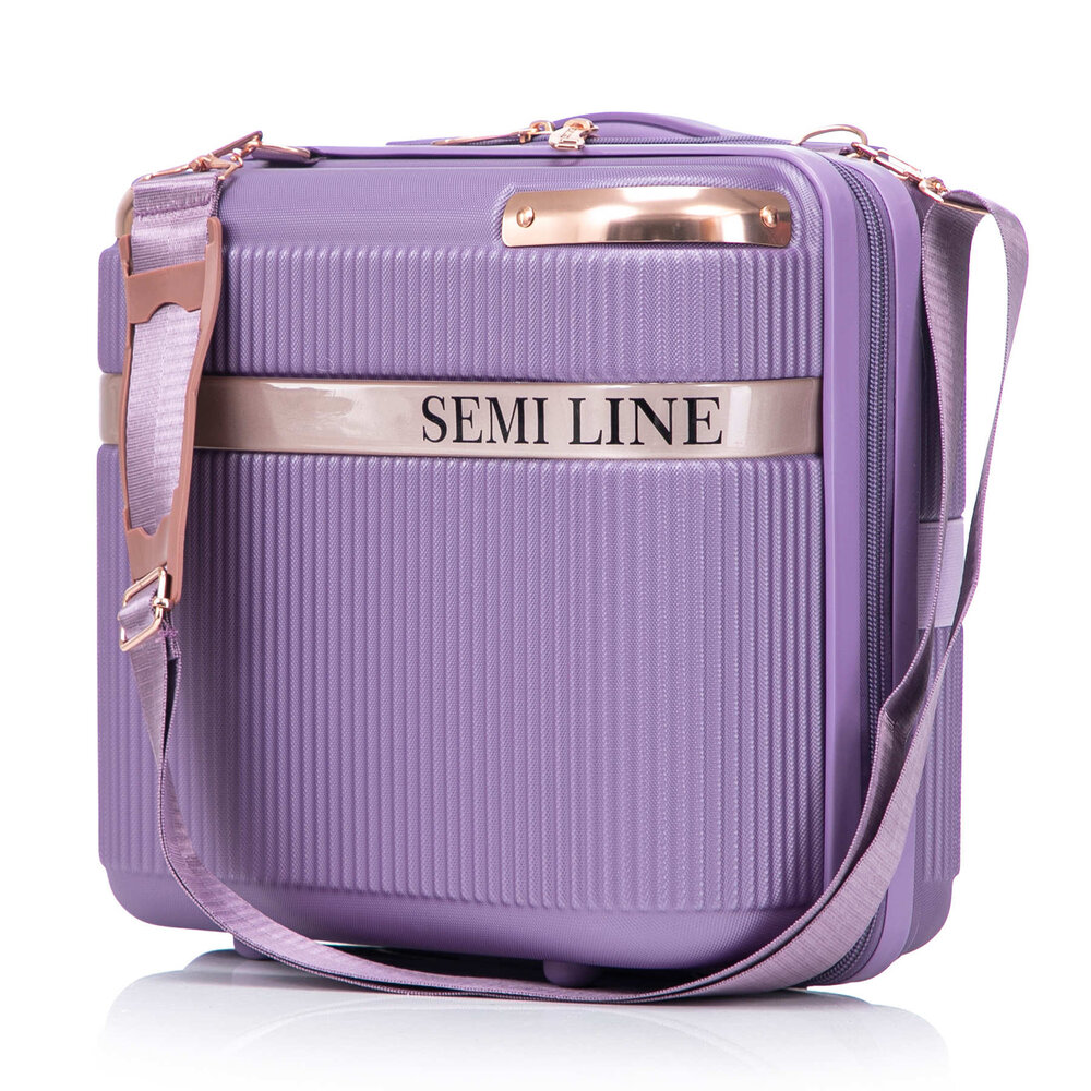 Б'юті-кейс Semi Line – 16 л Фіолетовий Б'юті-кейс Semi Line – 16 л Фіолетовий