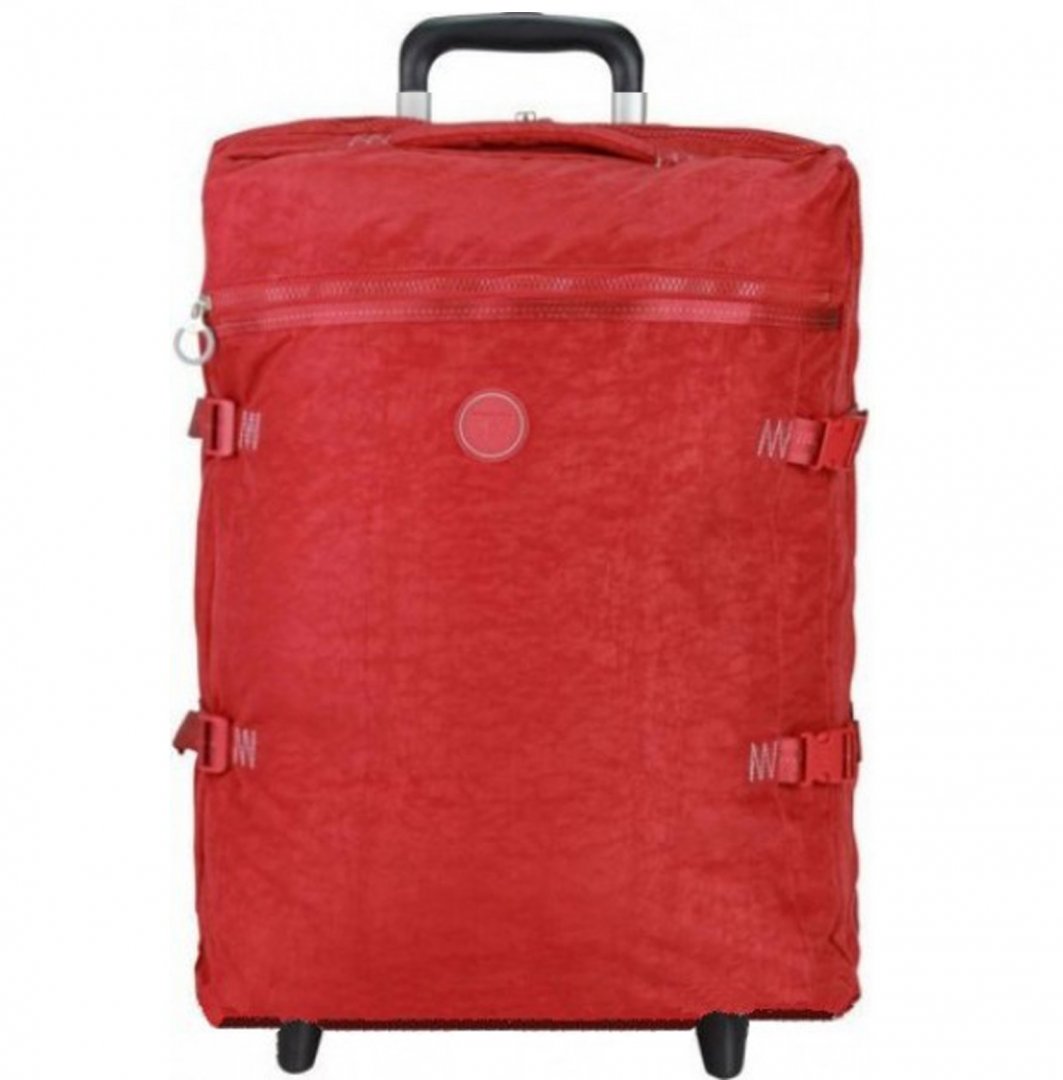 Средняя дорожная сумка на 2-х колесах 70 л Roncato Rolling, красный
