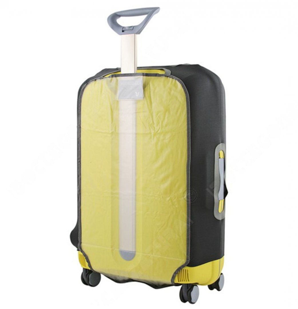 Чехол для среднего пластикового чемодана Roncato Travel Accessories, черный