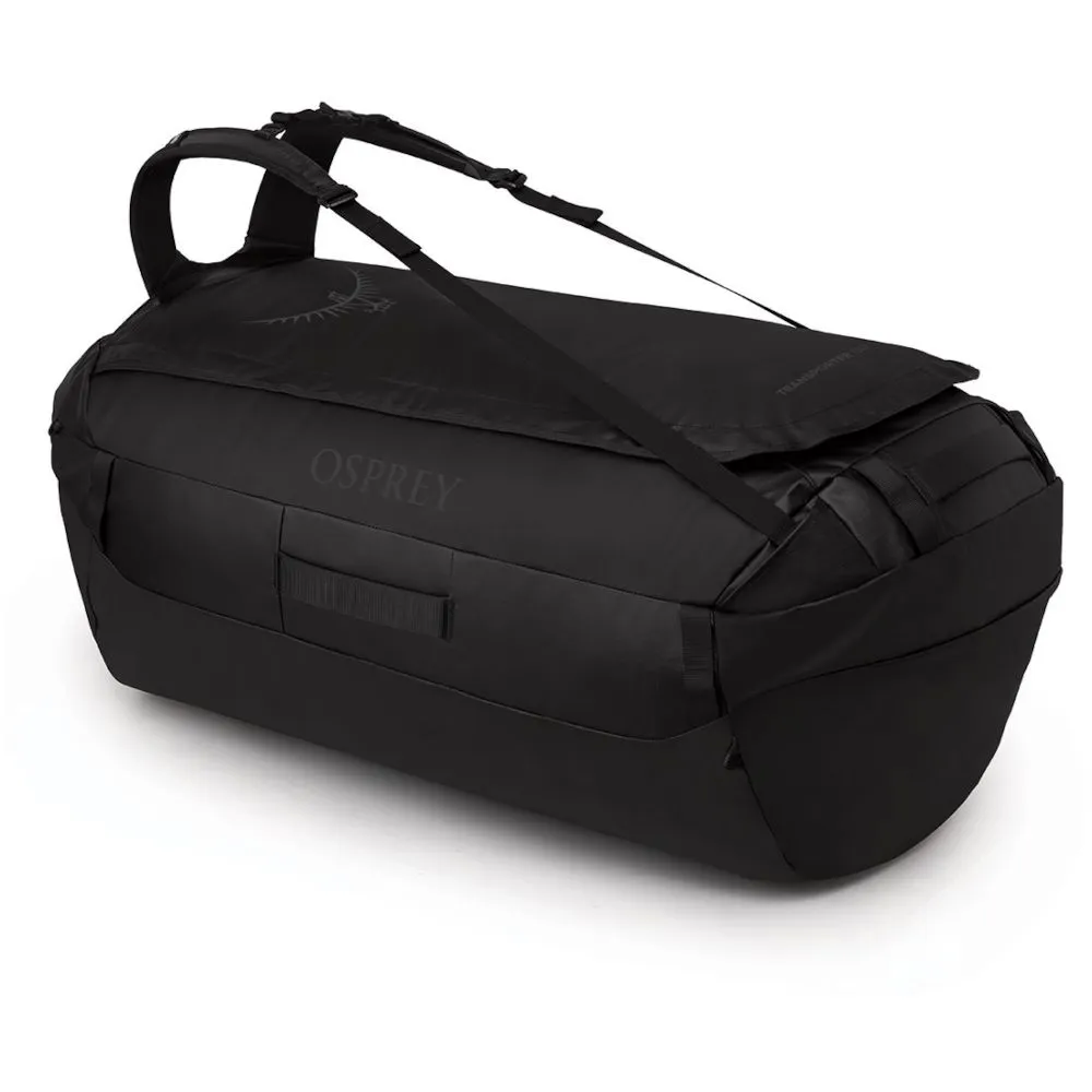 Огромная дорожная сумка-рюкзак Osprey Transporter Duffel – 150 л, 1.588 кг Черная