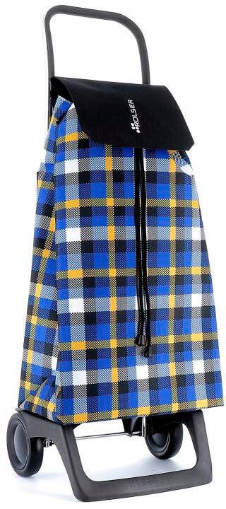 Складна сумка-візок Rolser Jet Scottish Joy Marengo – 40 л, 1,56 кг Синя