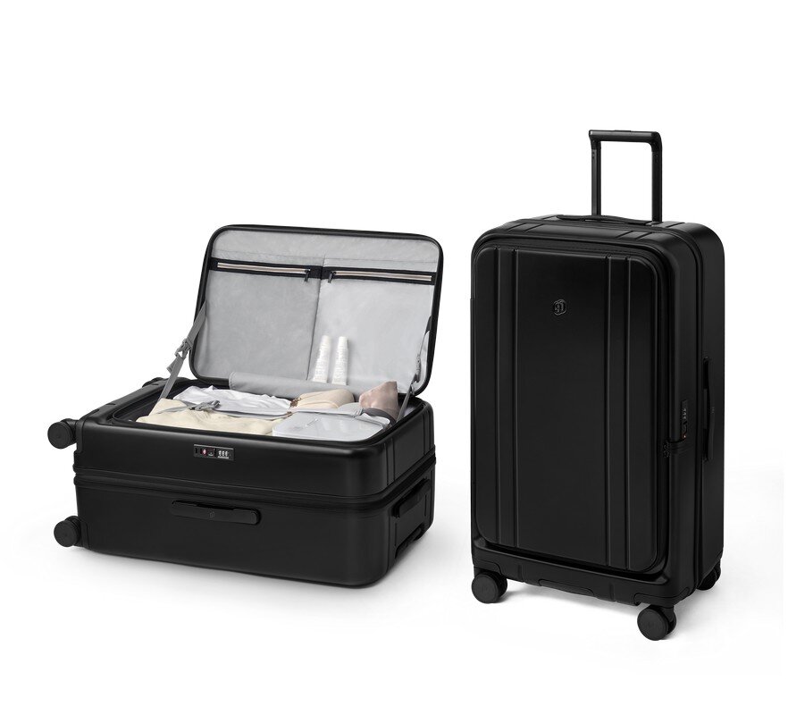 Велика валіза Xiaomi Ninetygo HOBO Pro – 105 л, 5,3 кг Чорна