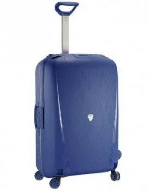 Roncato Light чемодан на 80 л из полипропилена темно-синего цвета