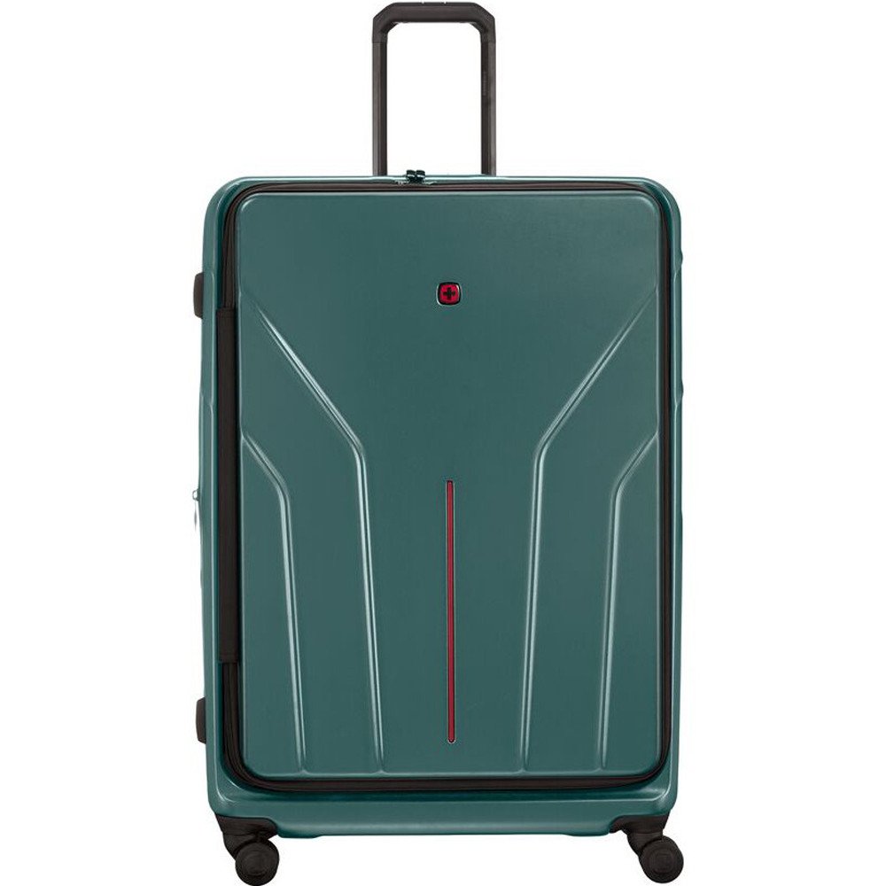 Максимально вместительный большой чемодан Wenger Amplix Hardside Large – 147/170 л, 6,27 кг Зеленый