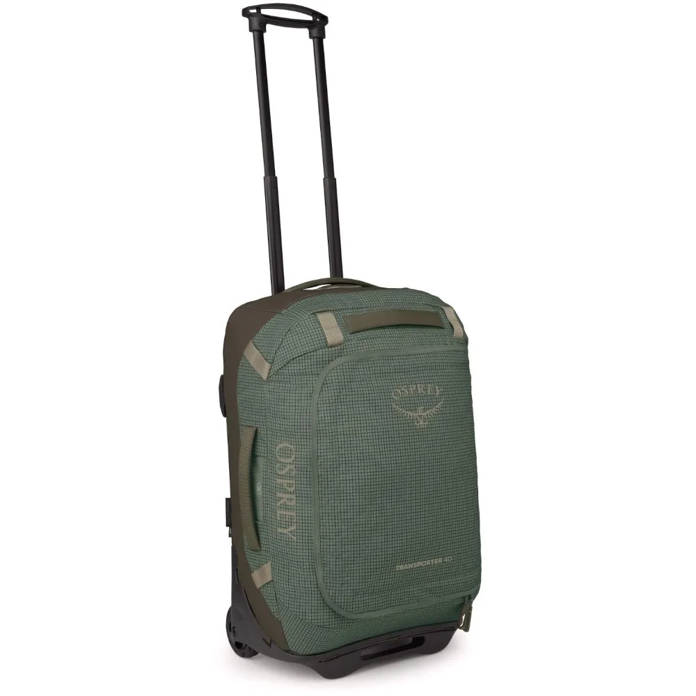 Сумка на колесах Osprey Transporter Wheeled Duffel – 40 л Зеленая