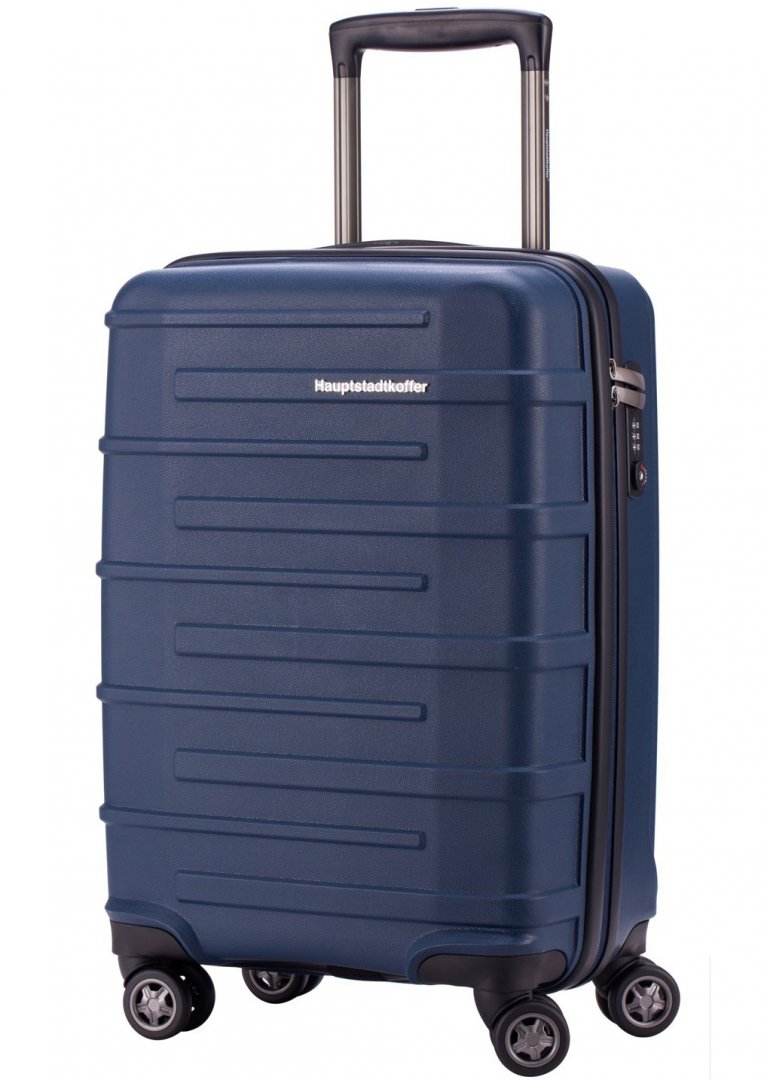 Малый легкий чемодан на 4-х колесах 37 л HAUPTSTADTKOFFER Ostkreuz, синий