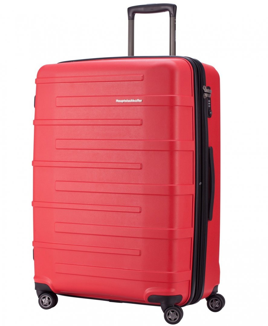 Дорожный чемодан гигант на 4-х колесах 115/126 л HAUPTSTADTKOFFER Ostkreuz, красный