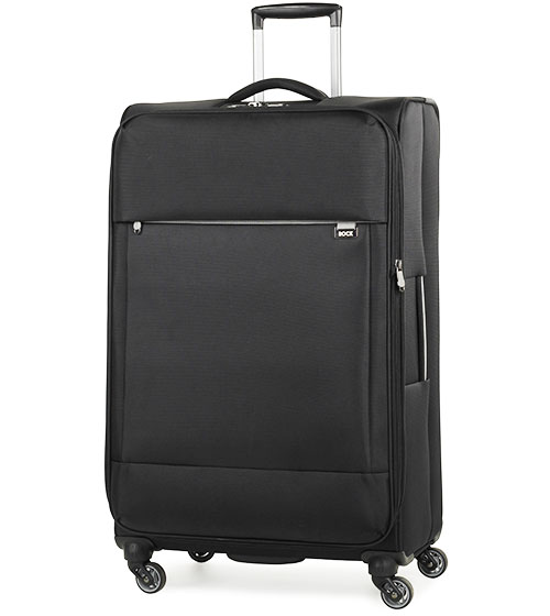 Большой текстильный чемодан 4-х колесный 84/97 л Rock Vapour-Lite II (L) Black