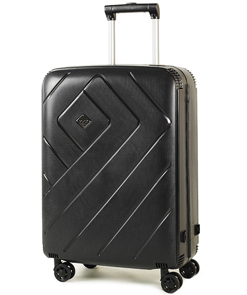 Rock Shield (M) Black 53 л чемодан из полипропилена на 4 колесах черный