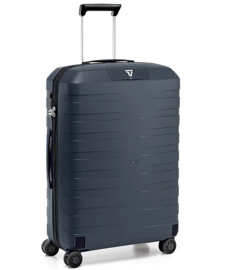 Большой чемодан из гибкого полипропилена 80 л Roncato Box, антрацит