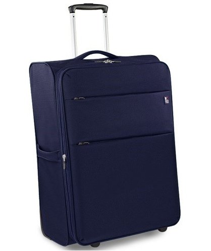 Средний чемодан на 2-х колесах 72/82 л Roncato Modo Cloud, темно-синий