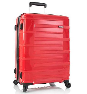 Средний чемодан из дюрафлекса 69 л Heys Helios (M) Red