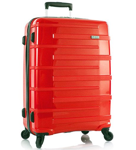 Средний чемодан из дюрафлекса 61 л Heys Helios compact (M) Red