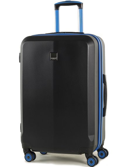 Средний чемодан 70 л Members Onyx Black/Blue