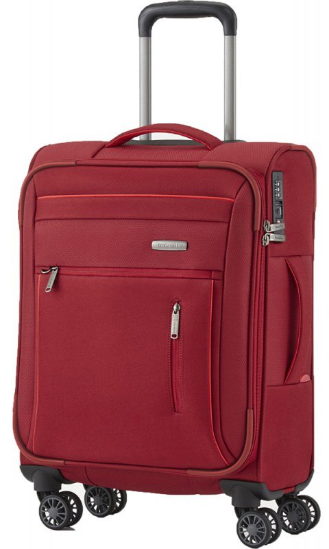 Малый чемодан под ручную кладь Travelite Capri на 38 л весом 2,6 кг Красный