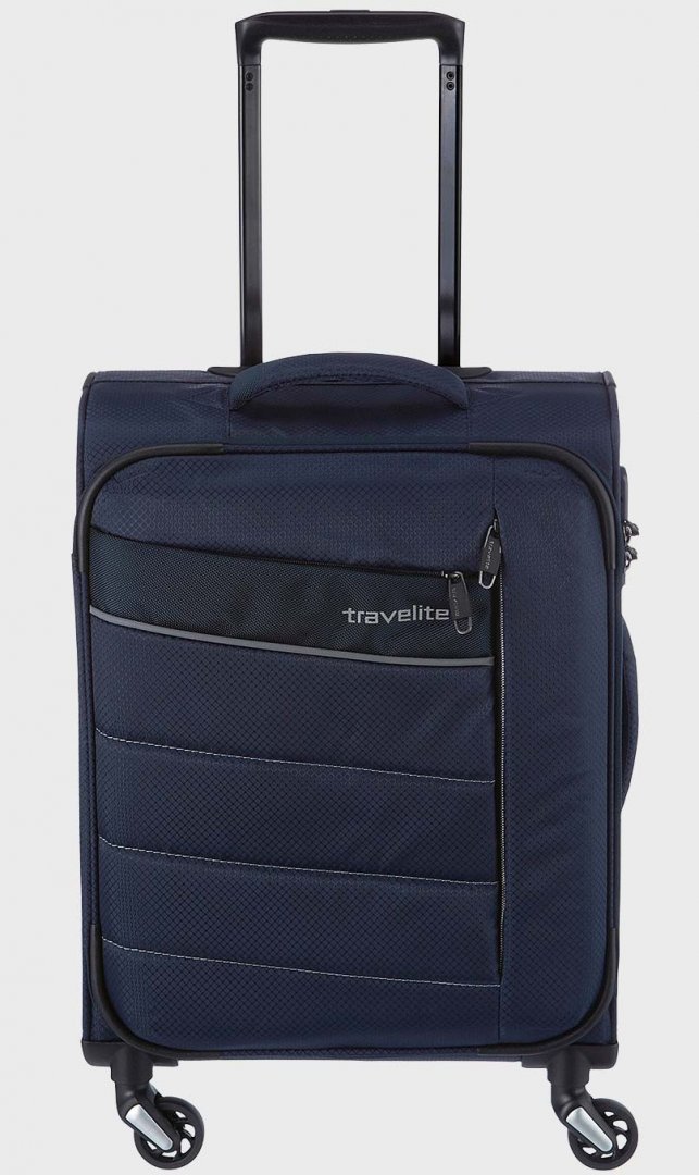 Мала валіза на 4-х колесах 36 л Travelite Kite, синій
