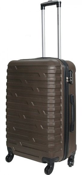 Средний пластиковый чемодан 64 л Vip Collection Costa Brava 24 Brown