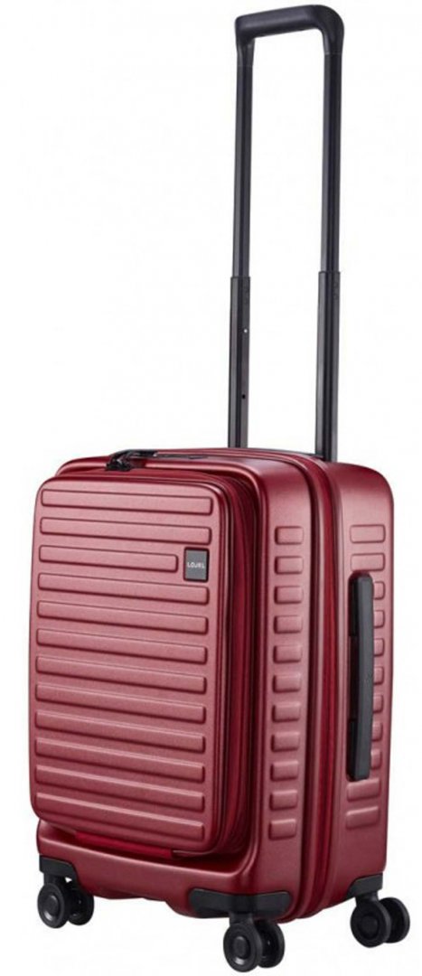 Малый чемодан из поликарбоната 37/42 л Lojel Cubo 18 Burgundy