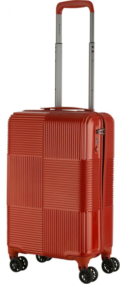 Малый чемодан из поликарбоната 40 л March Avenue, оранжевый