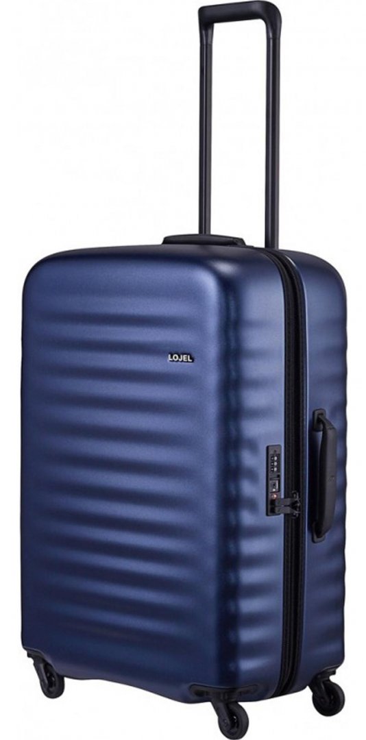 Средний чемодан из поликарбоната 75 л Lojel Alto Midnight Blue