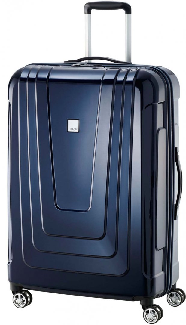 Чемодан гигант на 4-х колесах 102 л Titan X-Ray Space Blue