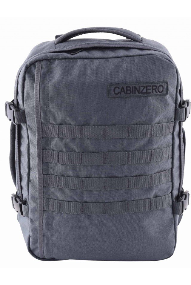 CabinZero Military 28 л сумка-рюкзак з нейлону сіра