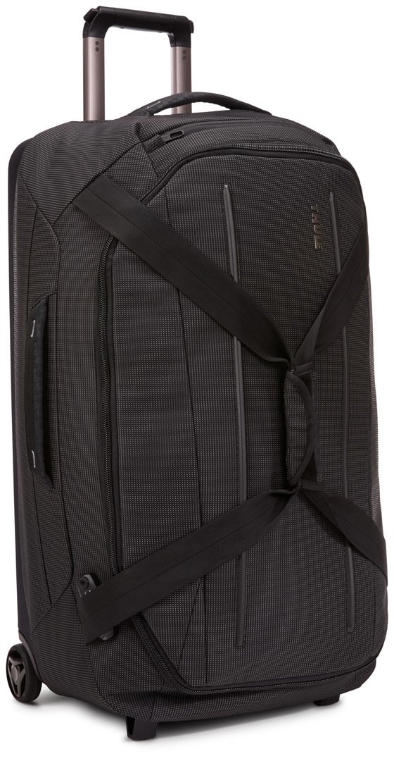 Большая сумка на колесах Thule Crossover 2 Wheeled Duffel на 87 литров из нейлона Черная