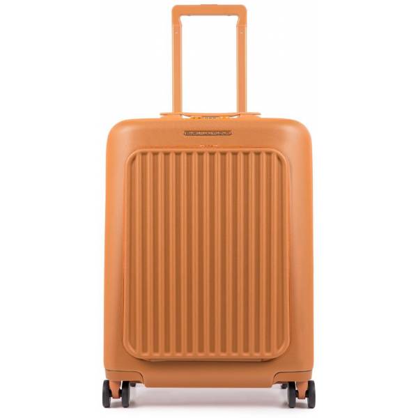 Piquadro SEEKER 35 л чемодан из поликарбоната на 4 колесах оранжевый