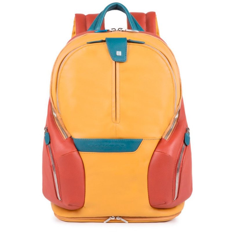 Piquadro COLEOS 13 л городской тканевый рюкзак для ноутбука желтый