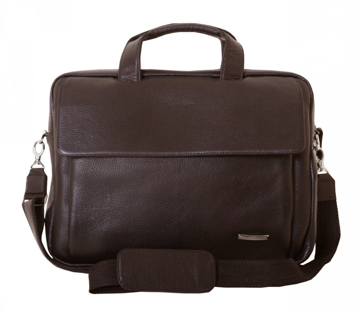Сумка для ноутбука кожаная 15,6” Vip Collection  306-F Коричневая