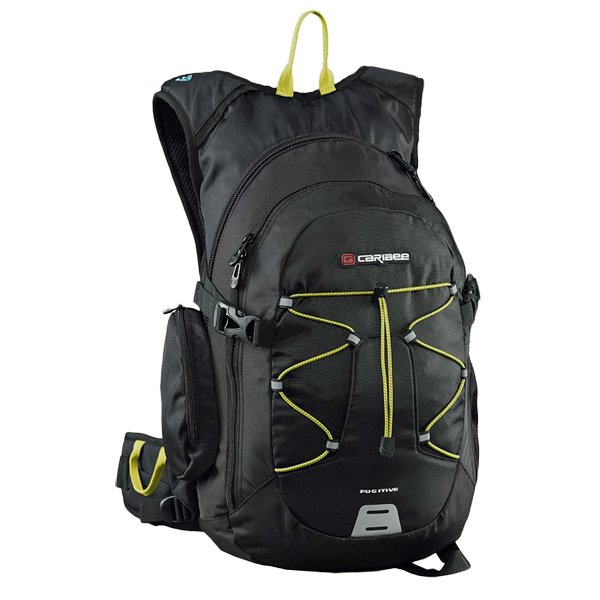 Рюкзак городской Caribee Fugitive 35 Black/Citrus Yellow