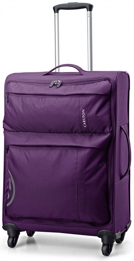 Средний дорожный чемодан 4-х колесный 65 л. CARLTON V-Lite фиолетовый