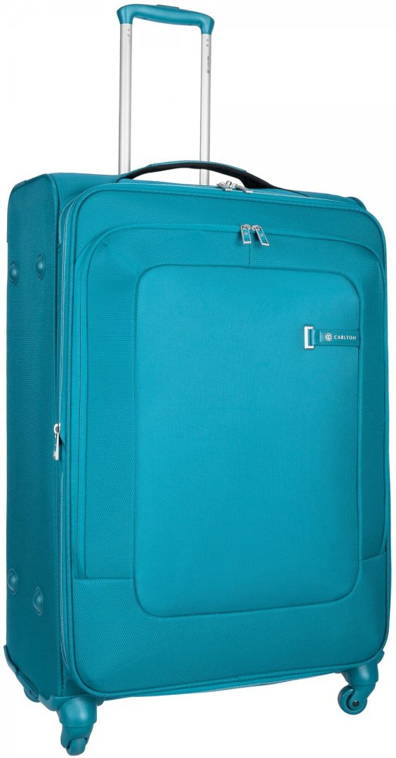 Carlton Neo-pack 96/110 л чемодан на 4-х колесах голубой
